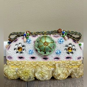 Beaded Vintage Style Evening Handbag